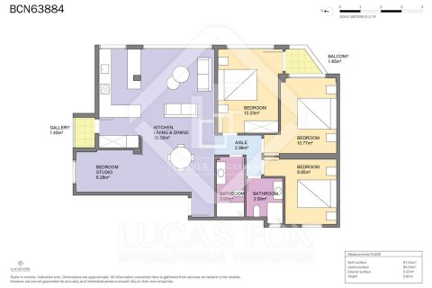 Apartamento en venta en Barcelona, España 3 dormitorios, 105 m2 No. 150614 - foto 26