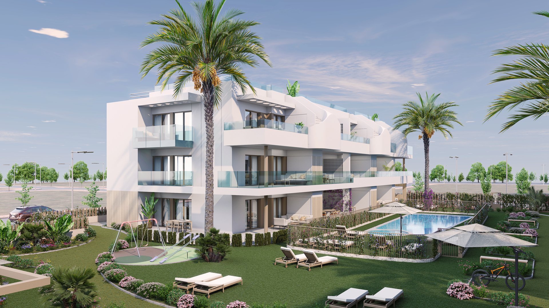 Penthouse w Pilar de la Horadada, Alicante, Hiszpania 2 sypialnie, 128 mkw. nr 110243