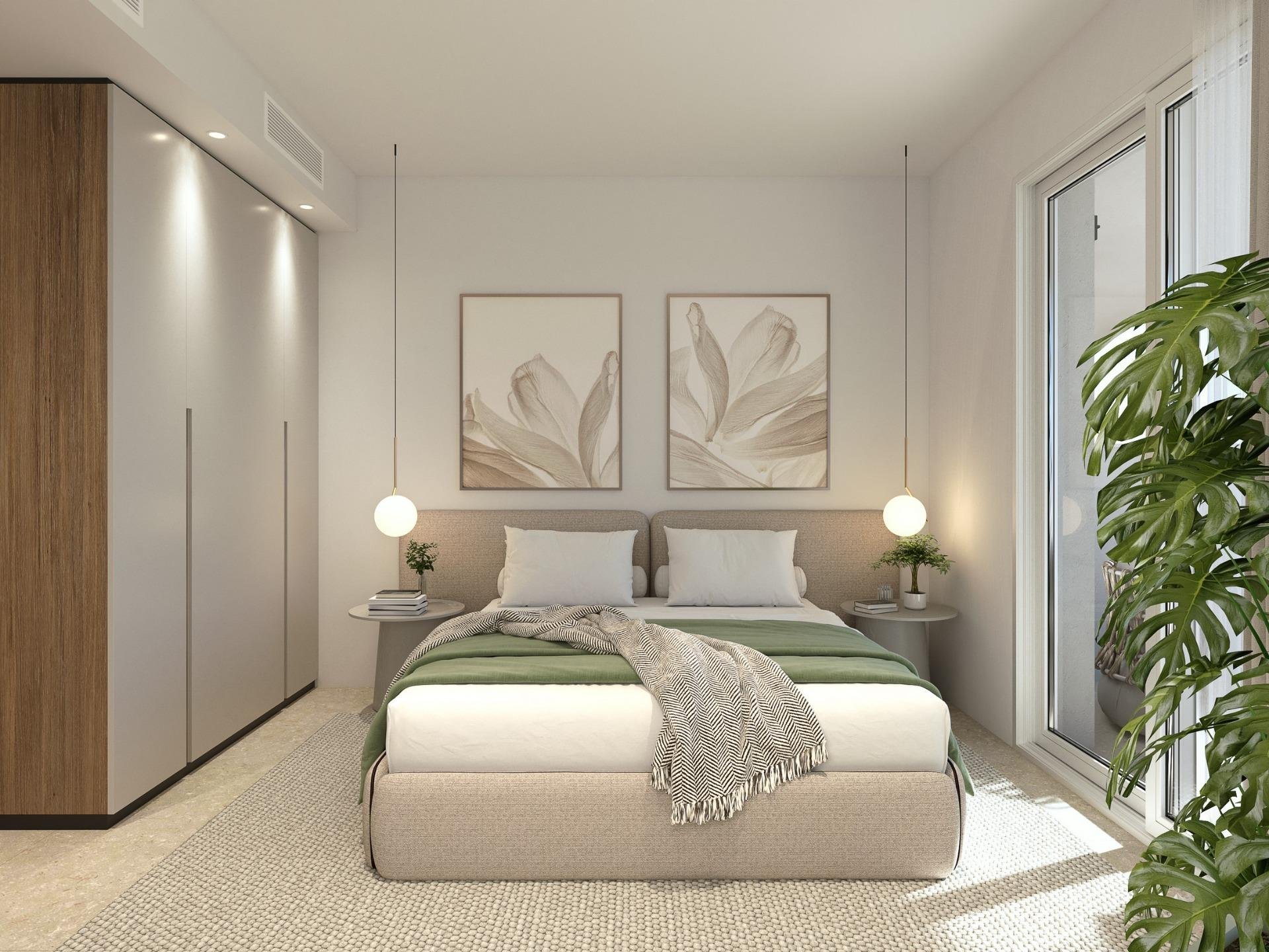 Huoneisto Mil Palmeras, Alicante, Espanja 2 makuuhuonetta, 71 m2 No. 134007