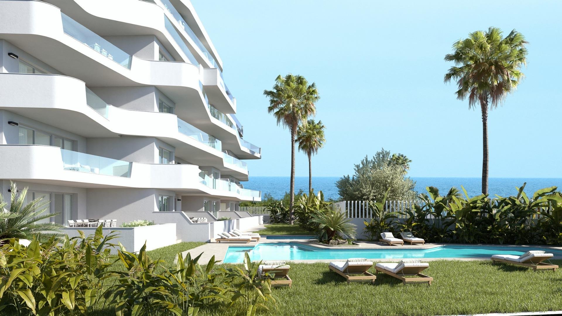 Huoneisto Mil Palmeras, Alicante, Espanja 2 makuuhuonetta, 71 m2 No. 134007