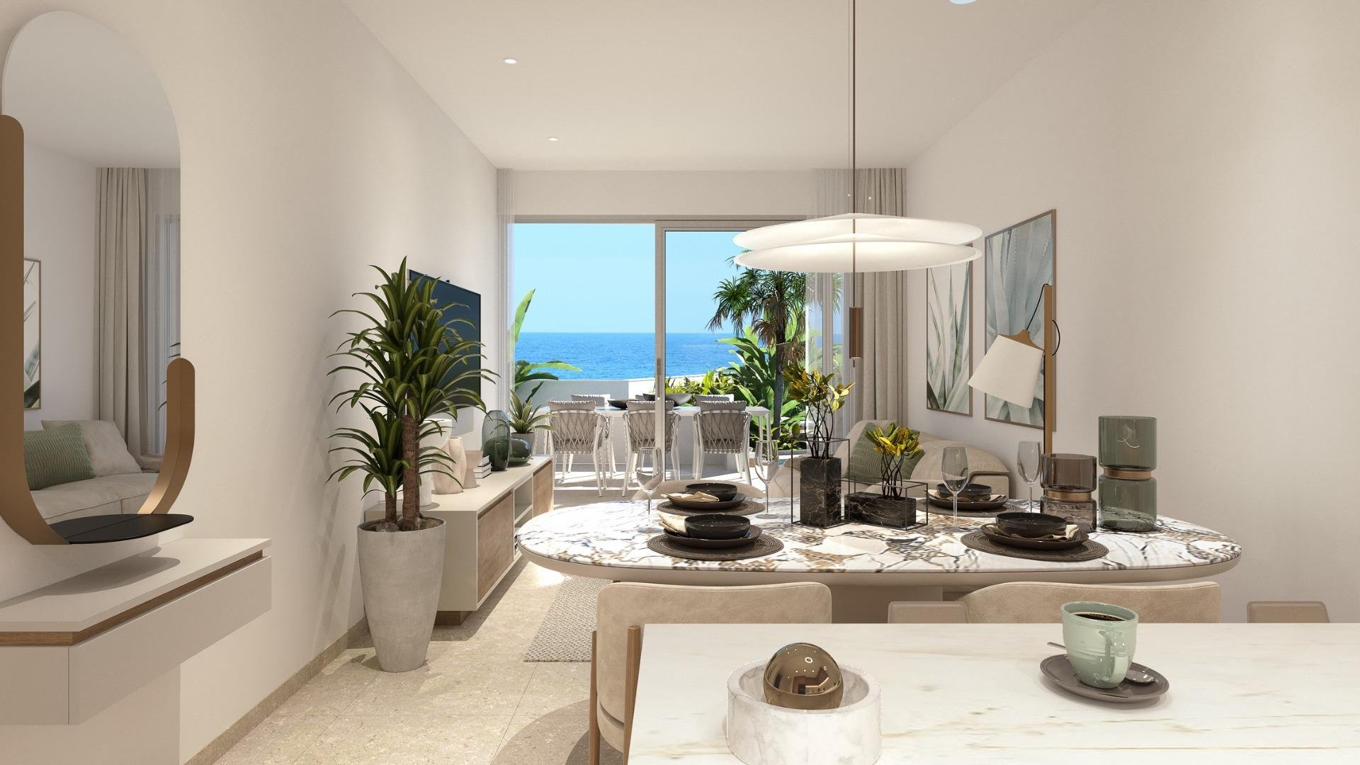 Huoneisto Mil Palmeras, Alicante, Espanja 2 makuuhuonetta, 71 m2 No. 134007