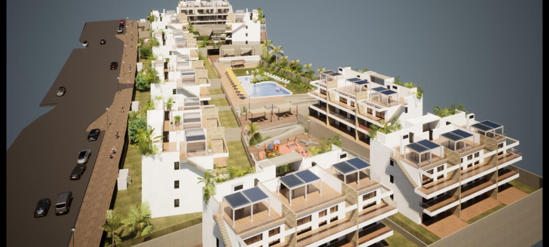 Apartament w Finestrat, Alicante, Hiszpania 2 sypialnie, 73 mkw. nr 141640