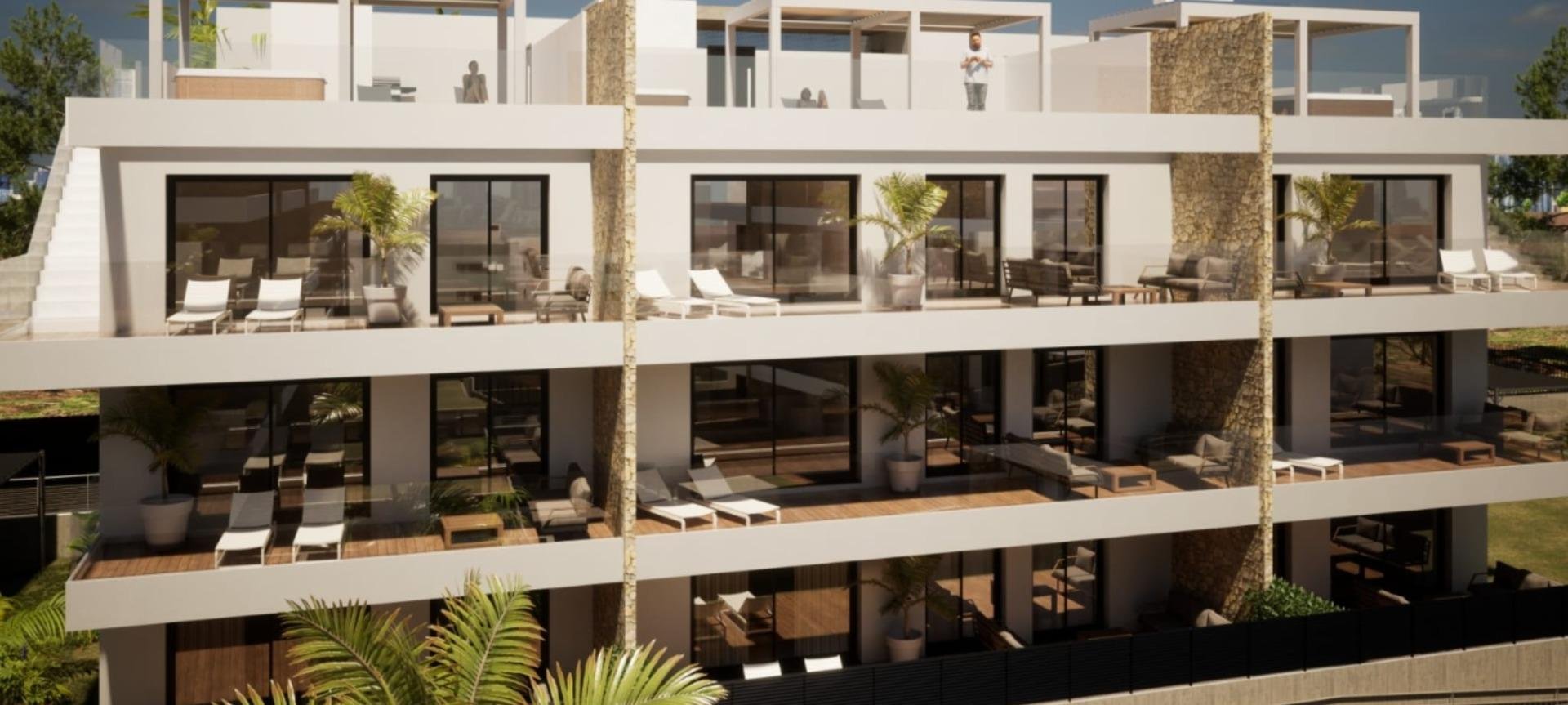 Apartament w Finestrat, Alicante, Hiszpania 2 sypialnie, 73 mkw. nr 141640