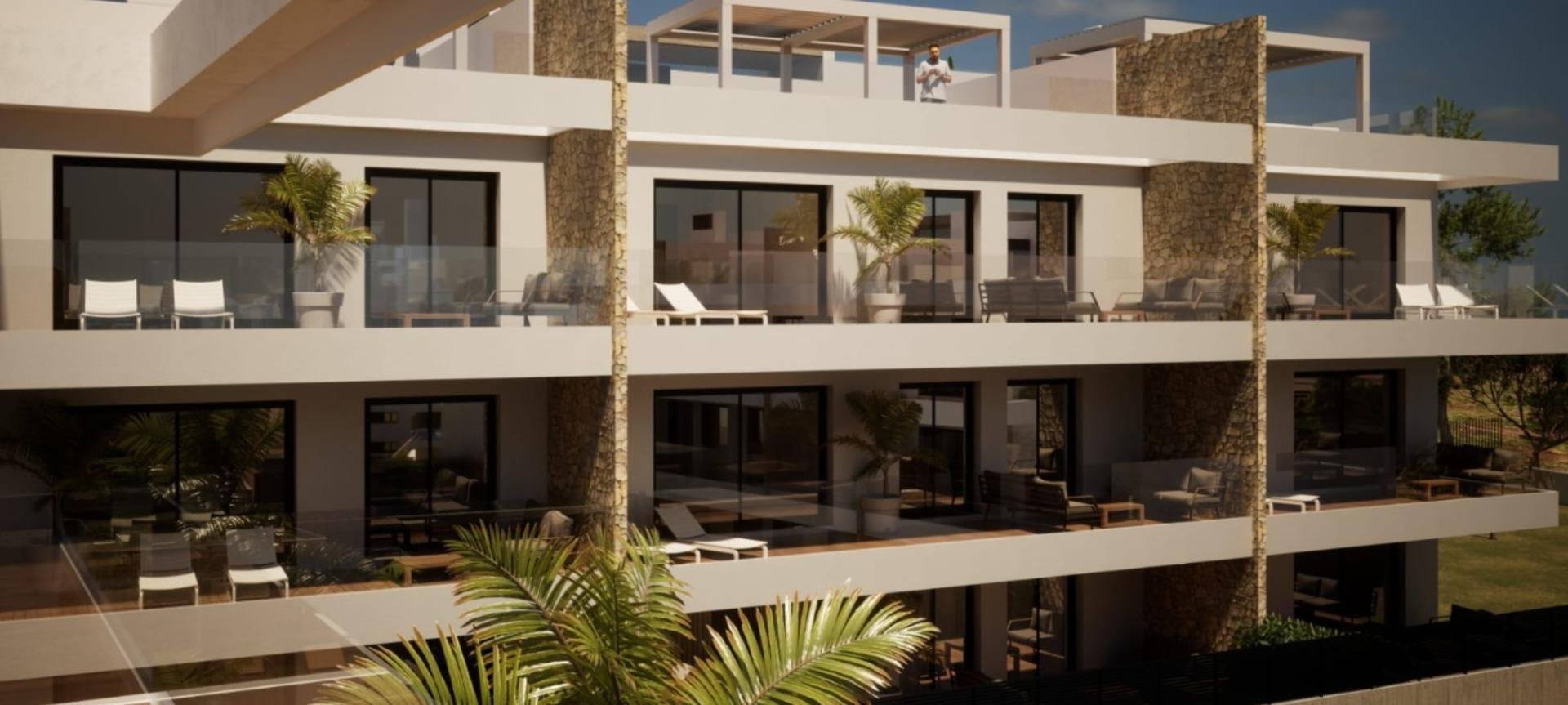 Apartament w Finestrat, Alicante, Hiszpania 2 sypialnie, 73 mkw. nr 141640