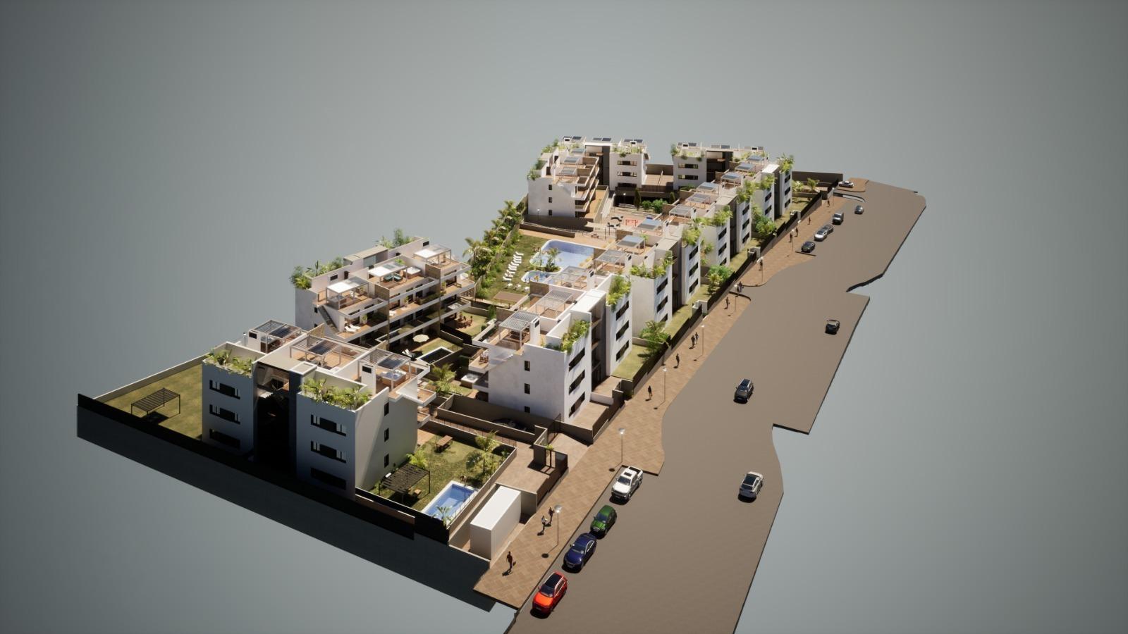 Apartament w Finestrat, Alicante, Hiszpania 2 sypialnie, 73 mkw. nr 141640