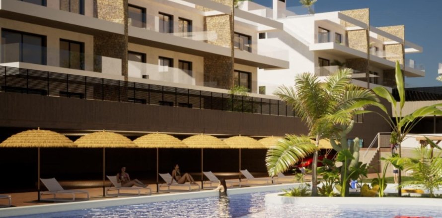 Huoneisto Finestrat, Alicante, Espanja 2 makuuhuonetta, 73 m2 No. 141640