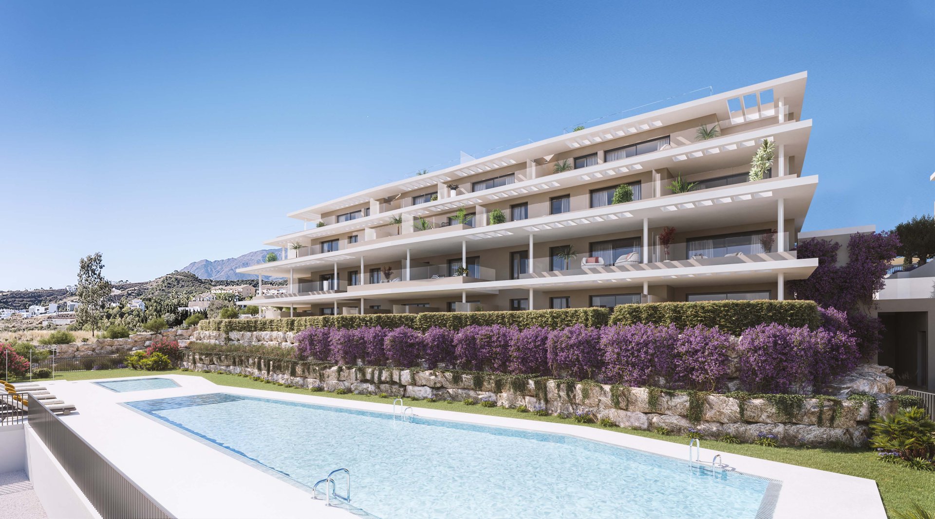 Bungalo Estepona, Malaga, Spānijā 3 istabas, 130 m2 Nr. 143957
