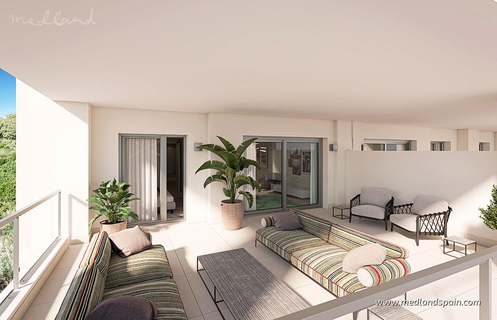 Apartment à Manilva, Malaga, Espagne 2 chambres, 82 m2 No. 166674