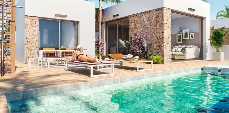 Villa a Los Alcazares, Murcia, Spagna 3 camere da letto, 101 mq. N° 166673