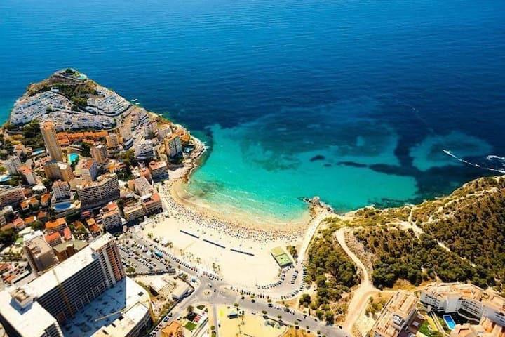 Lägenhet i Villajoyosa, Alicante, Spanien 2 sovrum, 73 kvm. Nr. 167642