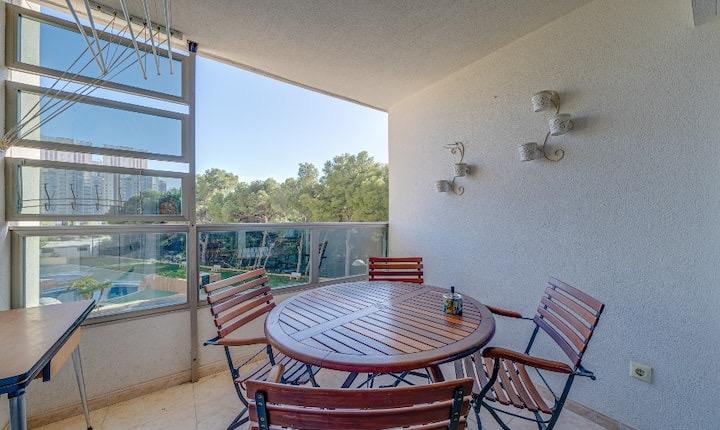 Lägenhet i Villajoyosa, Alicante, Spanien 2 sovrum, 73 kvm. Nr. 167642