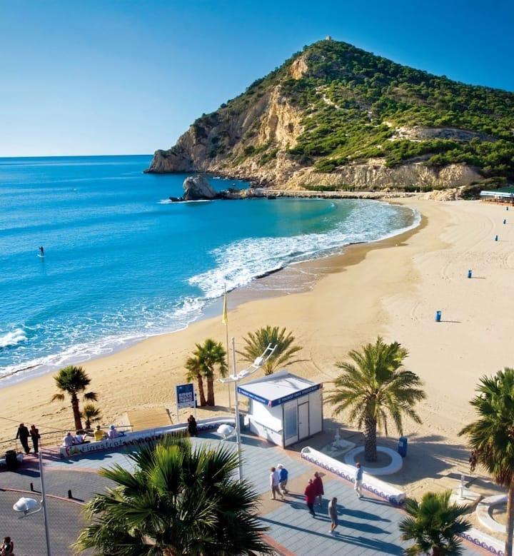 Lägenhet i Villajoyosa, Alicante, Spanien 2 sovrum, 73 kvm. Nr. 167642