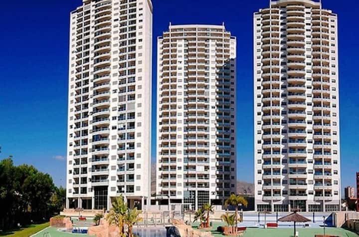 Lägenhet i Villajoyosa, Alicante, Spanien 2 sovrum, 73 kvm. Nr. 167642