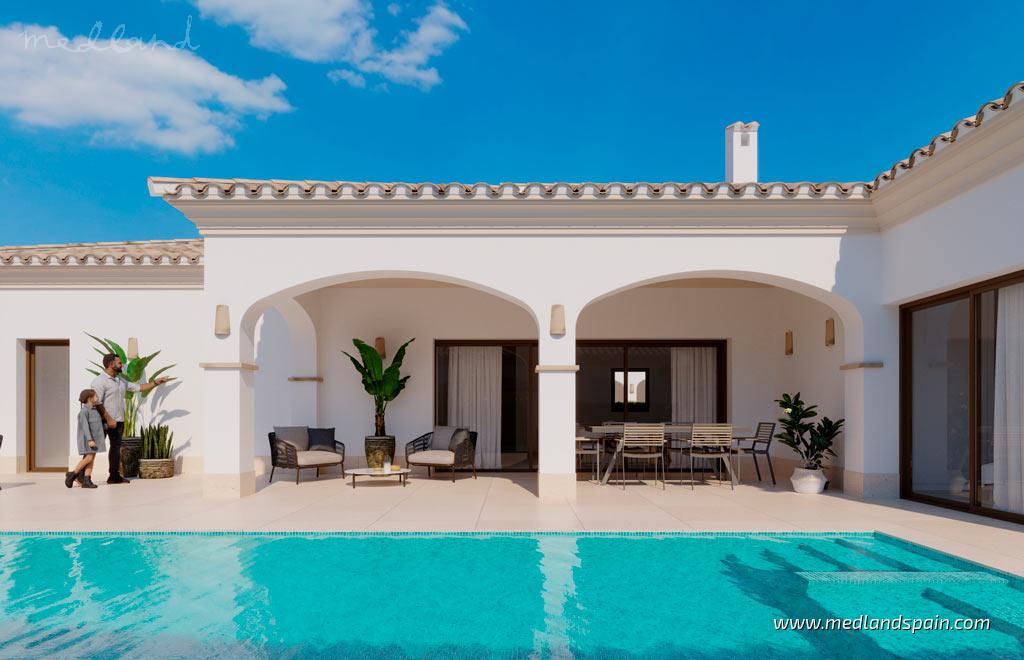 Villa en Lo Pagán, Murcia, España 3 dormitorios, 159 m2 No. 139681