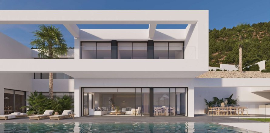 Villa in Benissa, Alicante, Spain 4 bedrooms, 434 sq.m. No. 182479