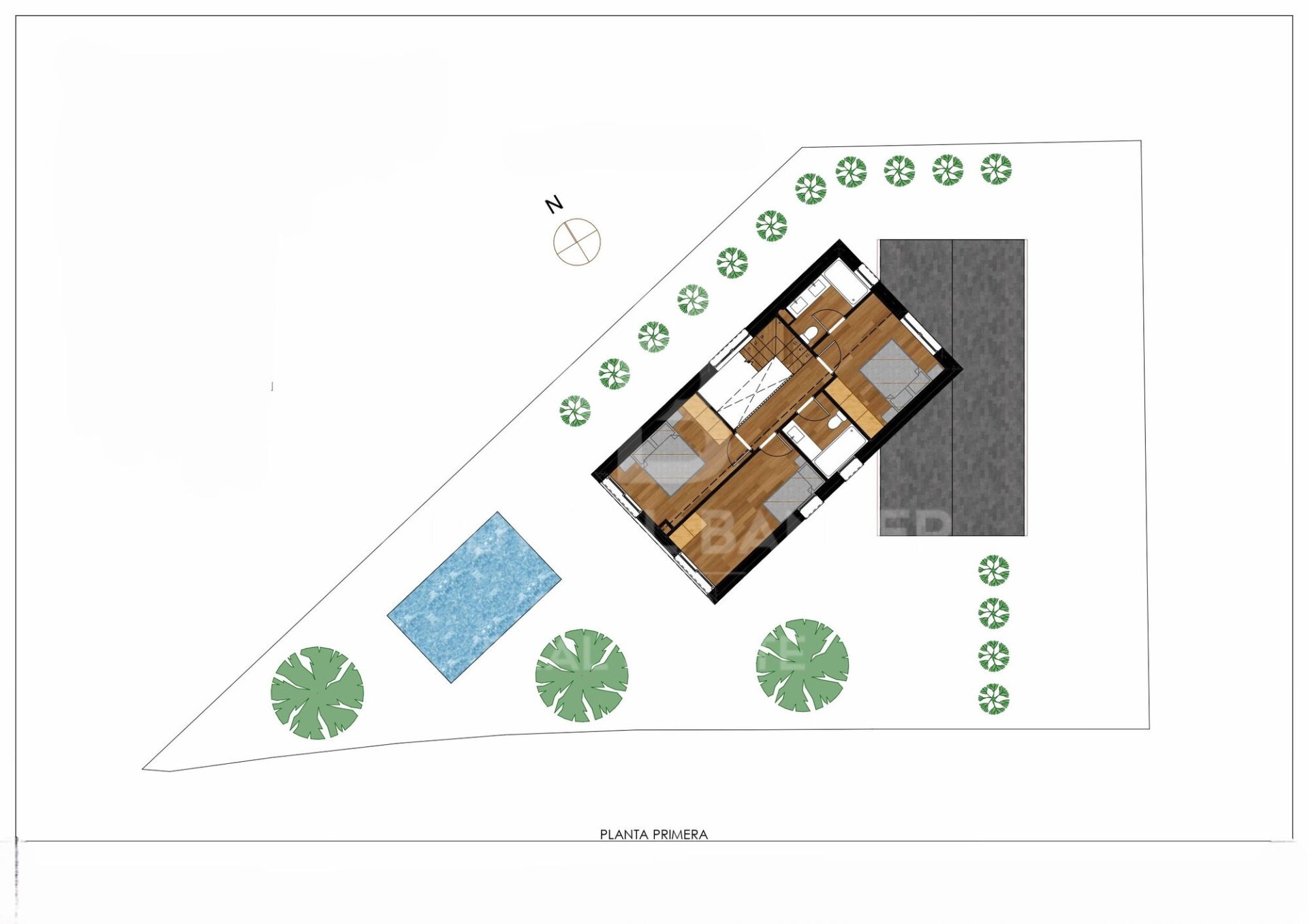 Casa a Girona, Spagna 4 camere da letto, 256 mq. N° 178615