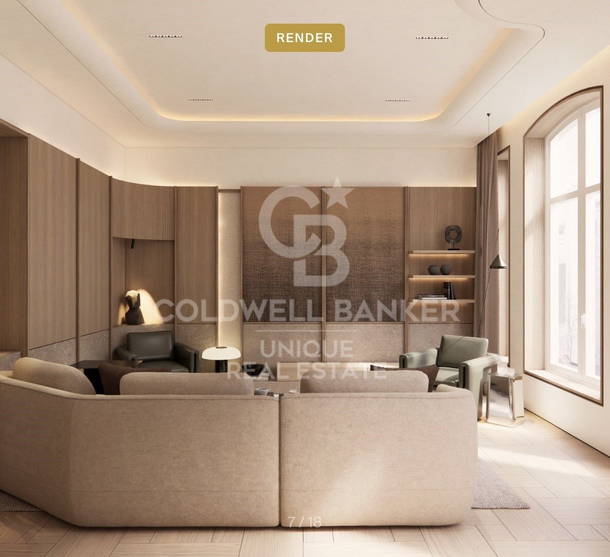 Appartamento a Madrid, Spagna 3 camere da letto, 176 mq. N° 178610