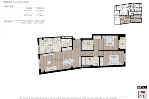 Apartamento en venta en La Coruña, España 2 dormitorios, 93 m2 No. 157324 - foto 14