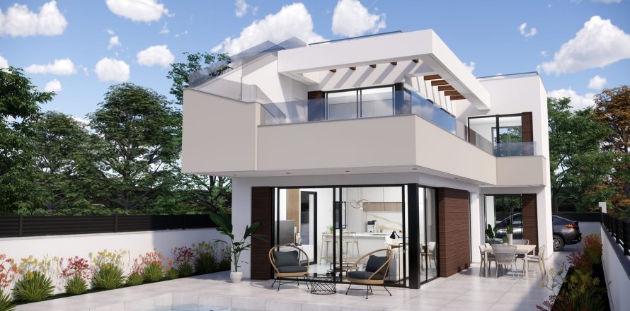 Villa Pilar de la Horadada, Alicante, Spānijā 3 istabas, 205 m2 Nr. 189543