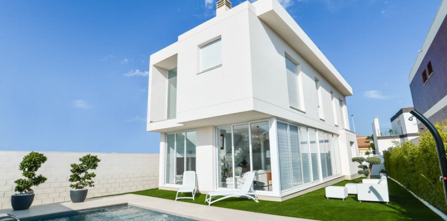 Huvila Gran Alacant, Alicante, Espanja 4 makuuhuonetta, 169 m2 No. 189541