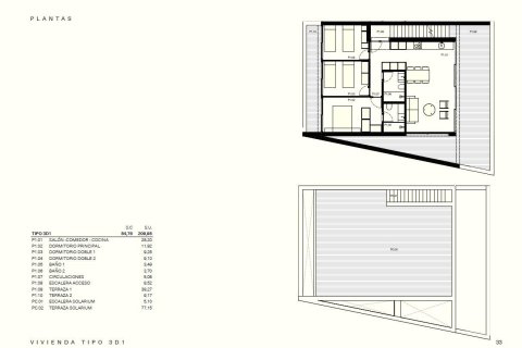 Bungalow till salu i Los Altos, Alicante, Spanien 3 sovrum, 84 kvm. Nr. 149257 - foto 13
