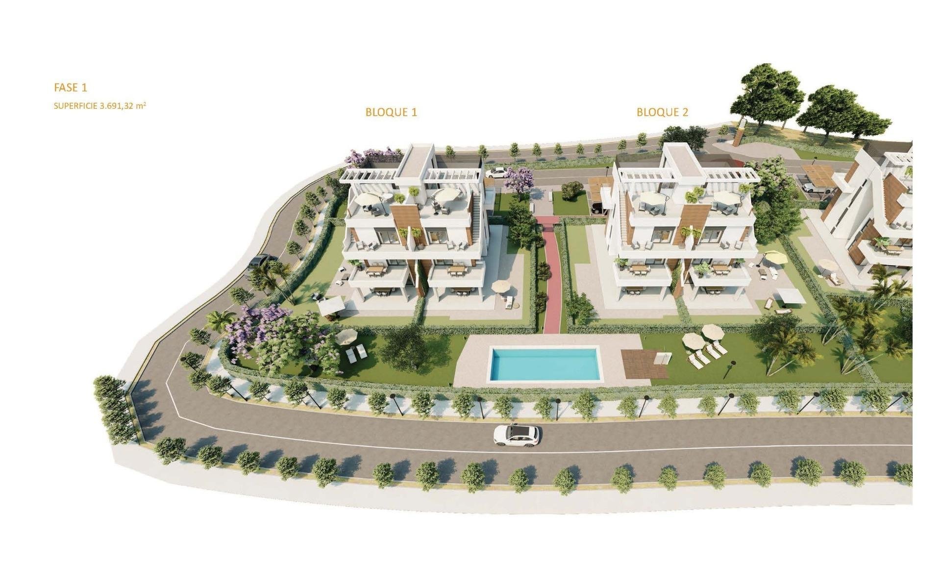 Apartament w Fuente Alamo, Murcia, Hiszpania 2 sypialnie, 92 mkw. nr 149252