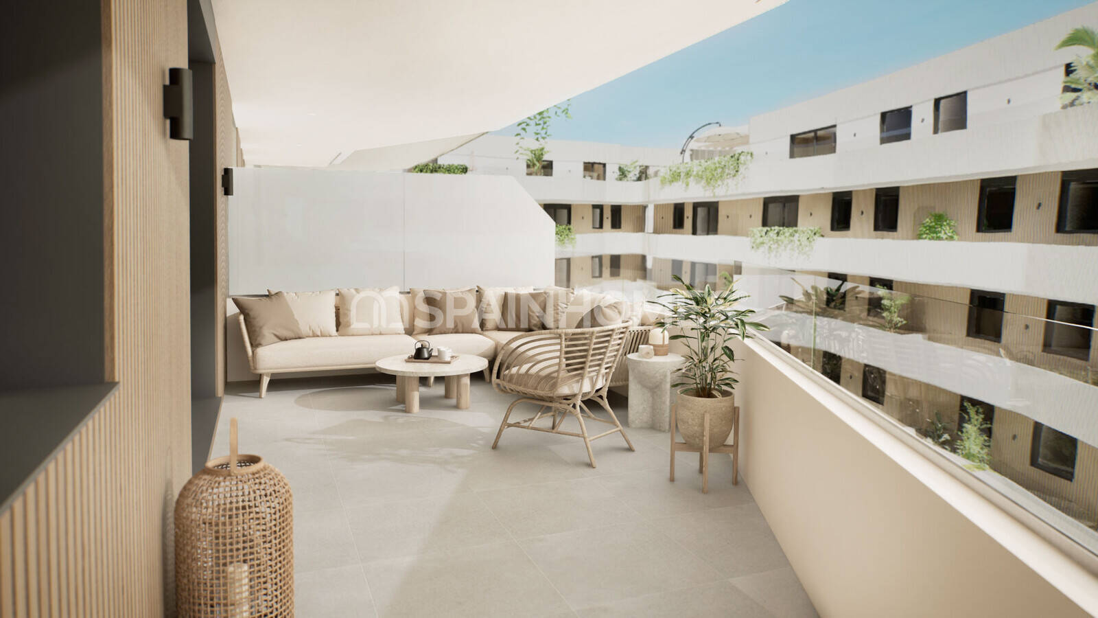 Apartment in Mijas, Malaga, Spain 3 bedrooms, 80 sq.m. No. 166560