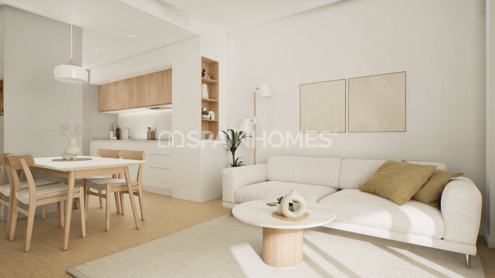 Apartment in Mijas, Malaga, Spain 3 bedrooms, 80 sq.m. No. 166560