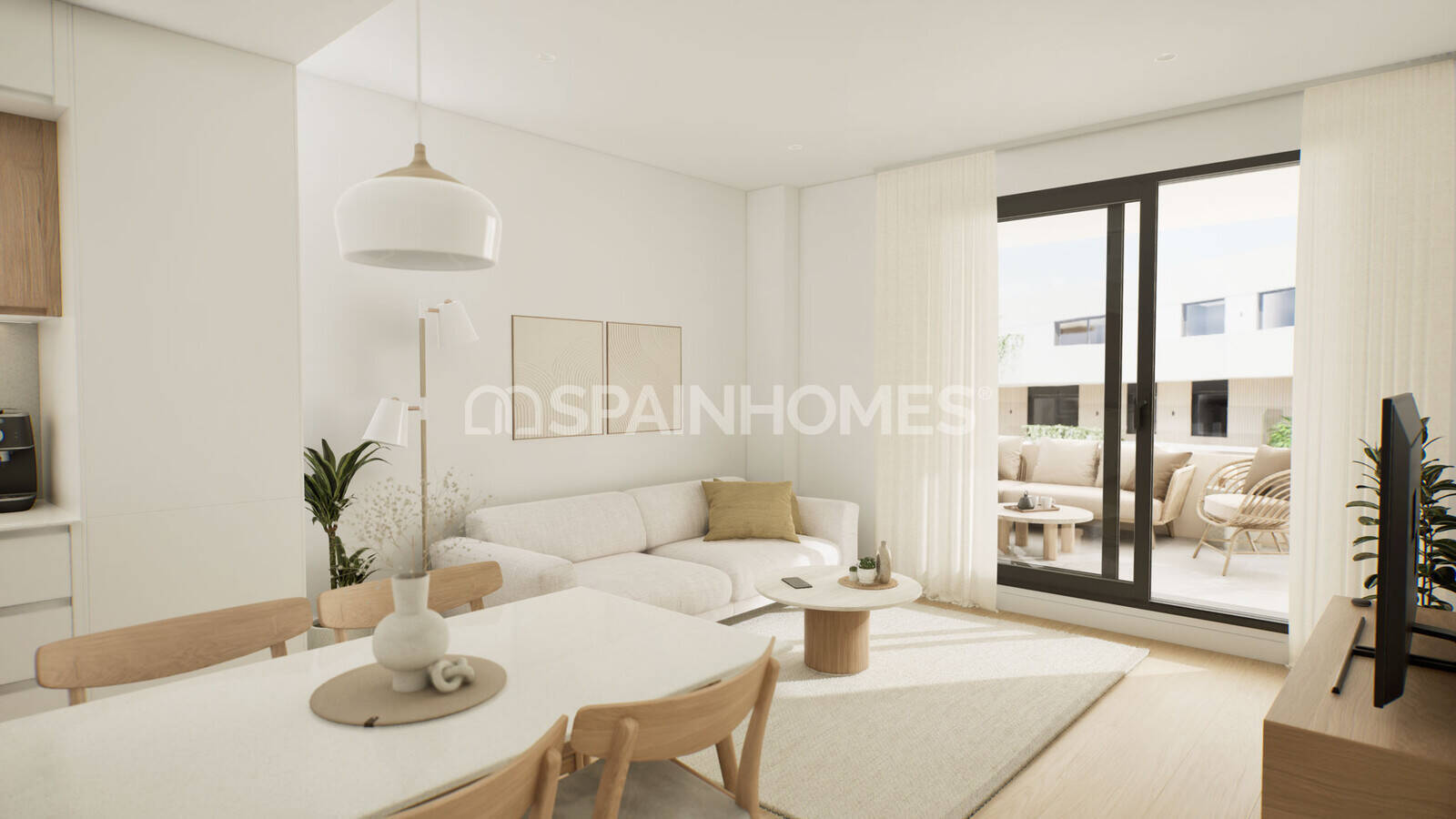 Apartment in Mijas, Malaga, Spain 3 bedrooms, 80 sq.m. No. 166560