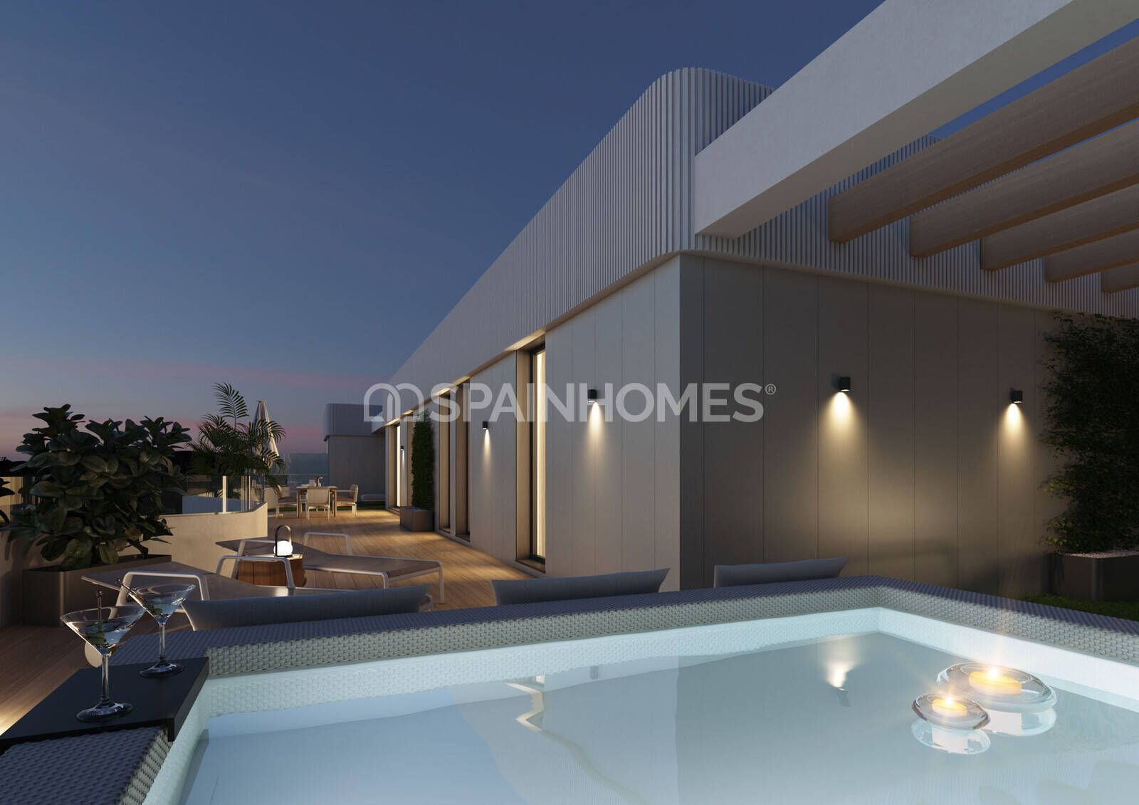 Apartment in Mijas, Malaga, Spain 3 bedrooms, 80 sq.m. No. 166560