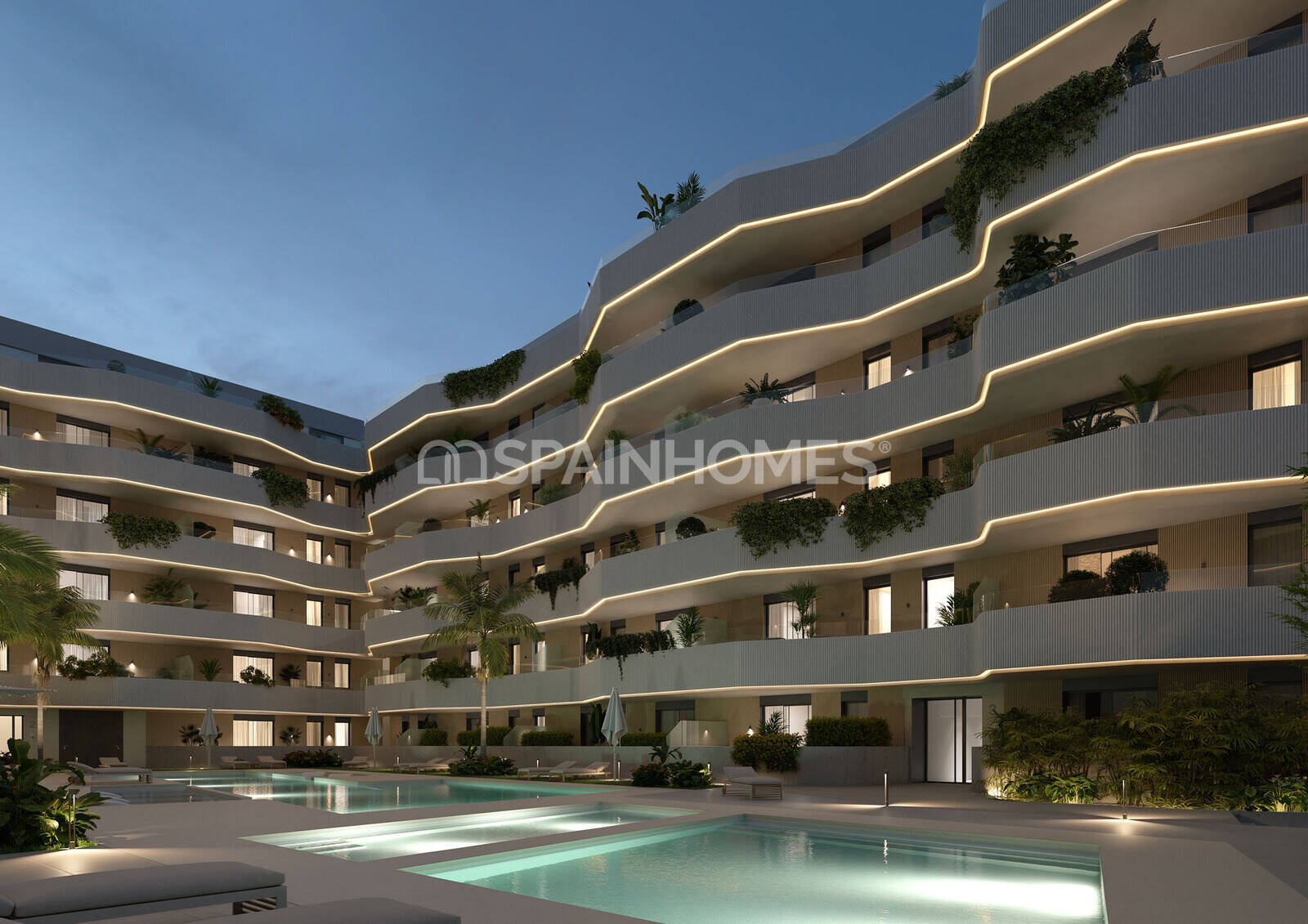 Apartment in Mijas, Malaga, Spain 3 bedrooms, 80 sq.m. No. 166560