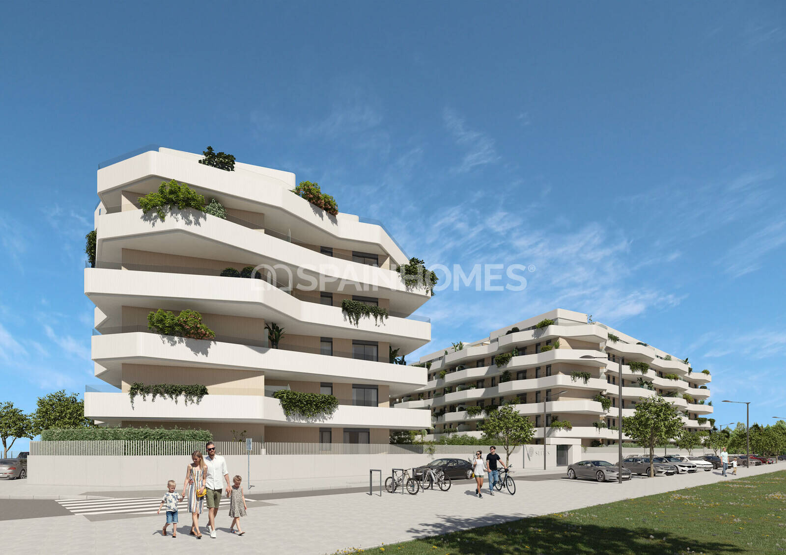 Apartment in Mijas, Malaga, Spain 3 bedrooms, 80 sq.m. No. 166560