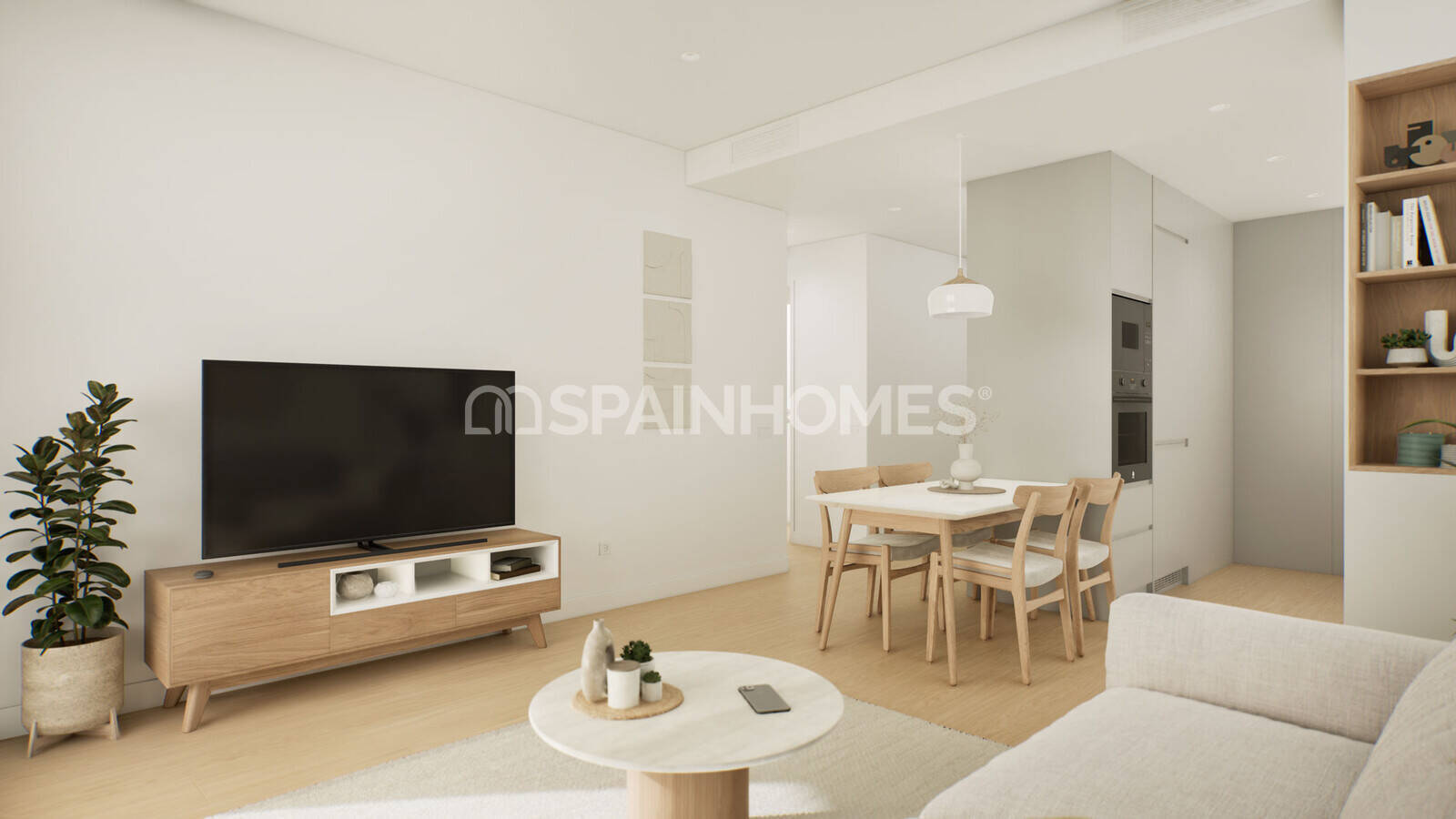 Apartment in Mijas, Malaga, Spain 3 bedrooms, 80 sq.m. No. 166560