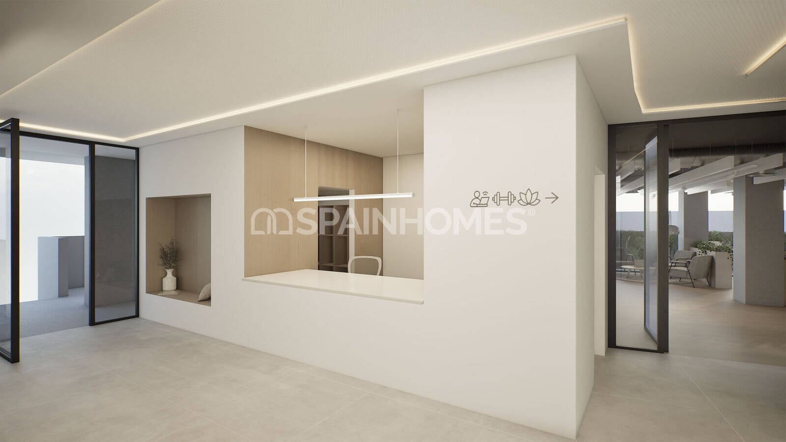 Apartment in Mijas, Malaga, Spain 3 bedrooms, 80 sq.m. No. 166560