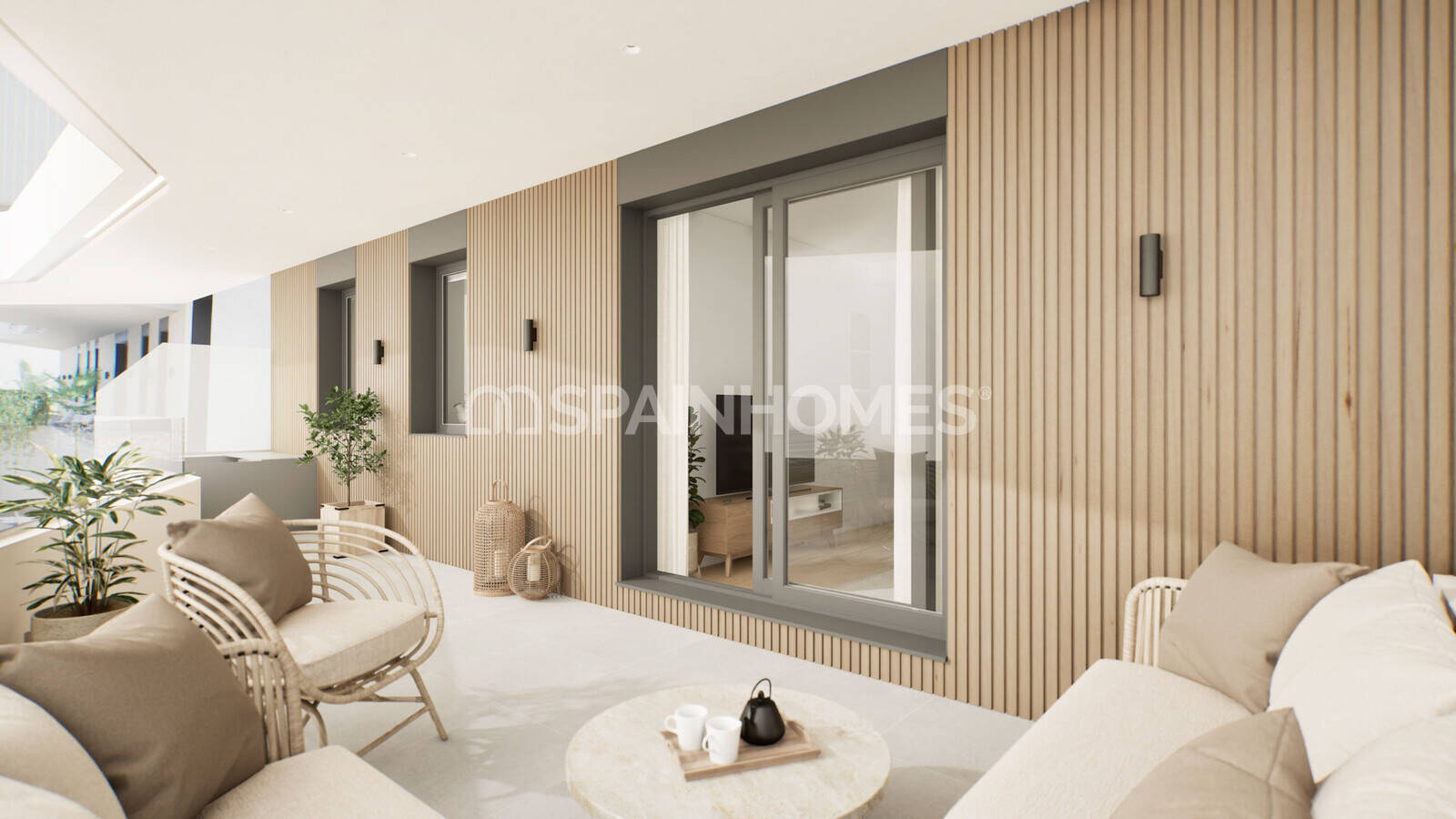 Apartment in Mijas, Malaga, Spain 3 bedrooms, 80 sq.m. No. 166560