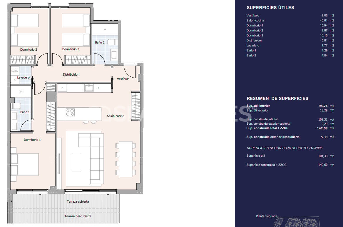 Appartamento a Marbella, Malaga, Spagna 2 camere da letto, 76 mq. N° 166564