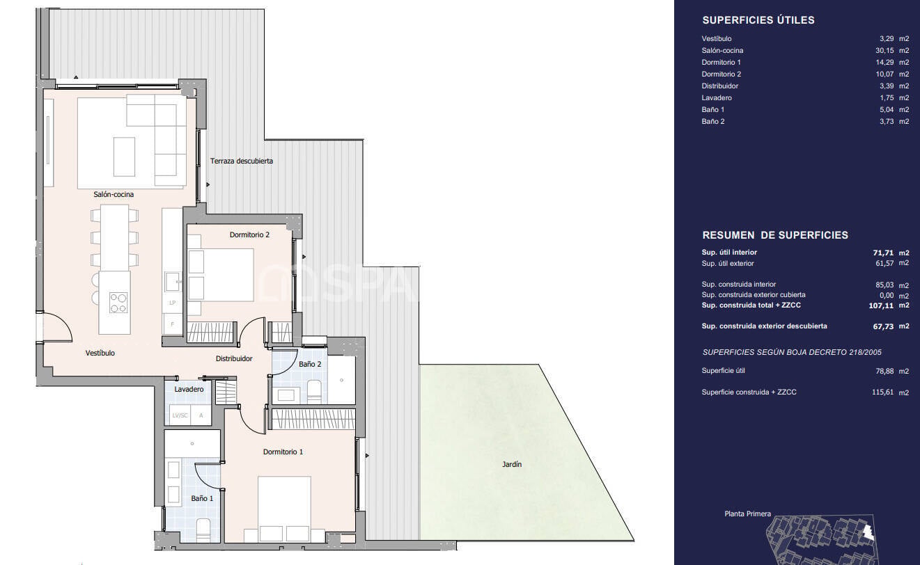 Appartamento a Marbella, Malaga, Spagna 2 camere da letto, 76 mq. N° 166564