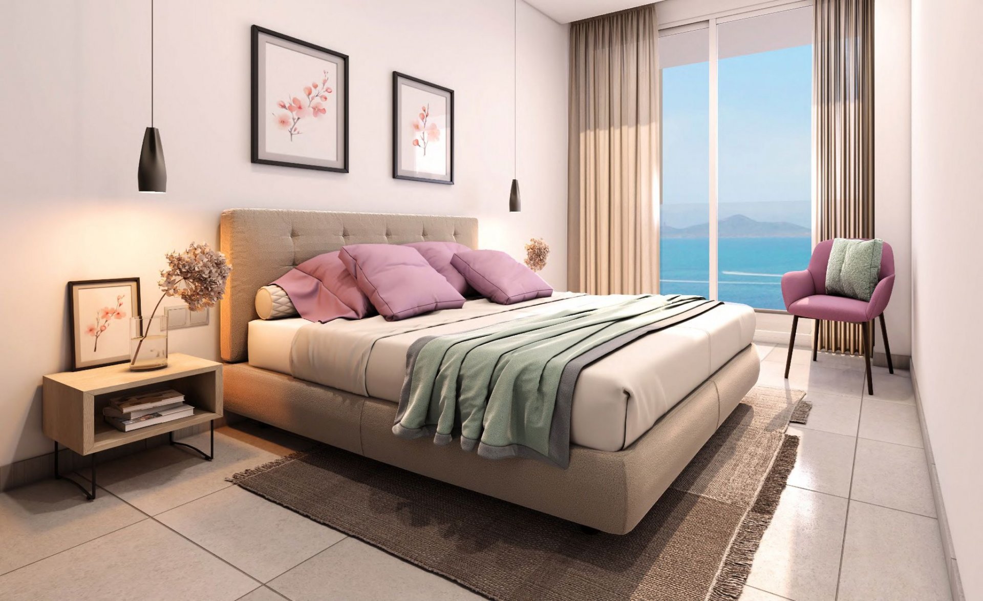Apartment in La Manga del Mar Menor, Murcia, Spain 3 bedrooms, 130 sq.m. No. 110281