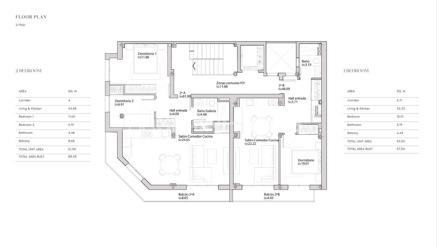 Apartamento en Guardamar del Segura, Alicante, España 1 dormitorio, 64 m2 No. 183660