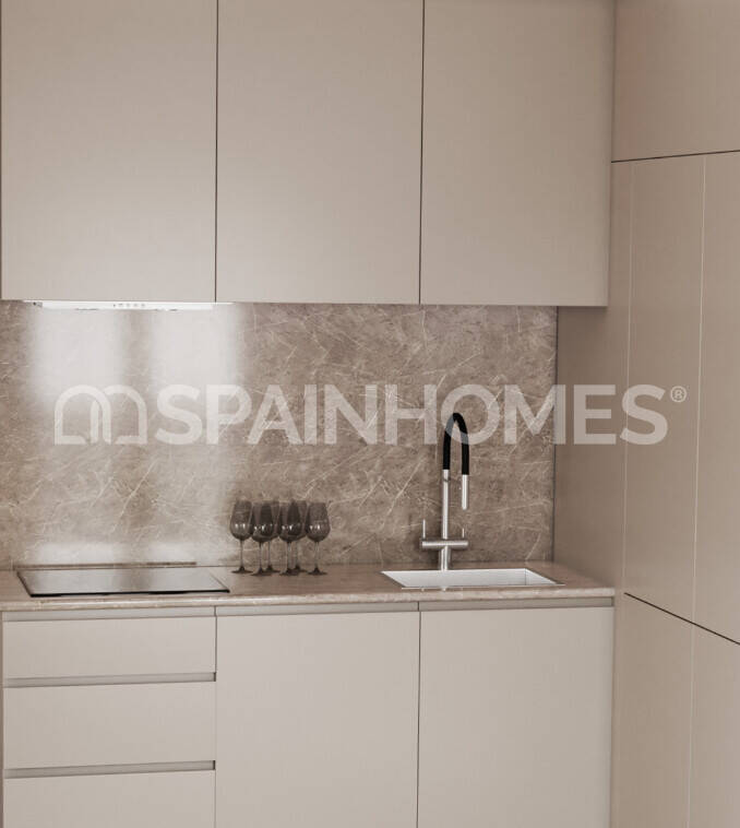 Apartamento en Guardamar del Segura, Alicante, España 1 dormitorio, 64 m2 No. 183660