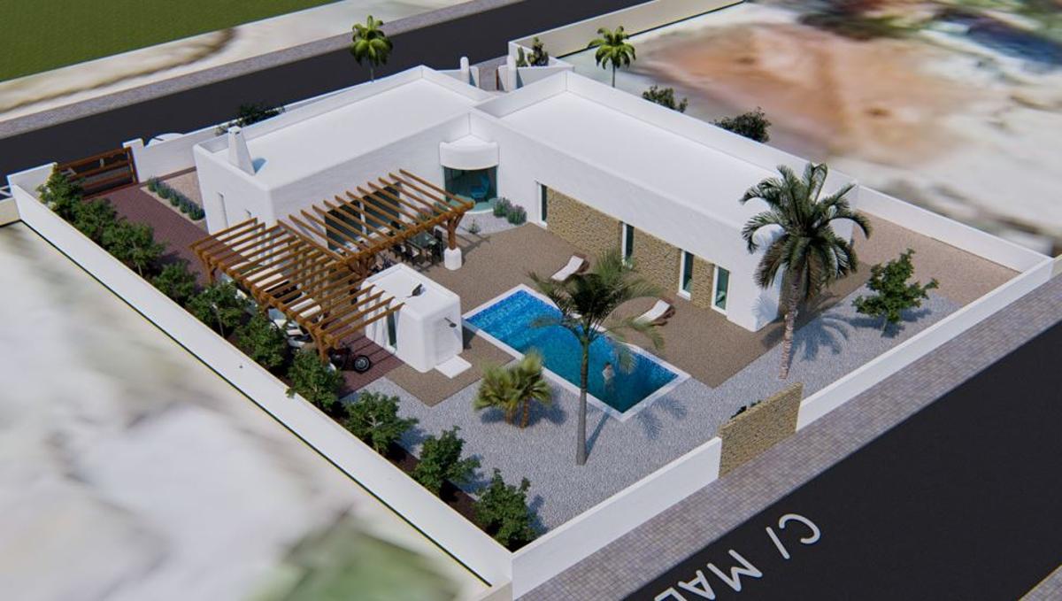 Villa in Polop, Alicante, Spanien 3 Schlafzimmer, 436 m2 Nr. 80643