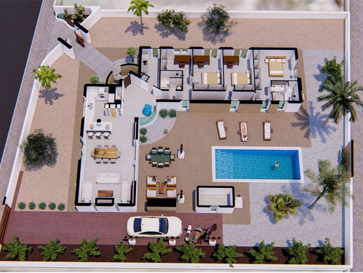 Villa in Polop, Alicante, Spanien 3 Schlafzimmer, 436 m2 Nr. 80643