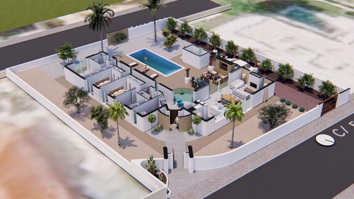 Villa in Polop, Alicante, Spanien 3 Schlafzimmer, 436 m2 Nr. 80643