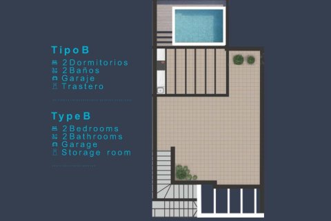 Bungalow for sale in San Pedro del Pinatar, Murcia, Spain 2 bedrooms, 70 sq.m. No. 141782 - photo 11