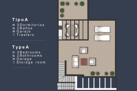 Bungalow in vendita a San Pedro del Pinatar, Murcia, Spagna 3 camere da letto, 82 mq. N° 141783 - foto 14