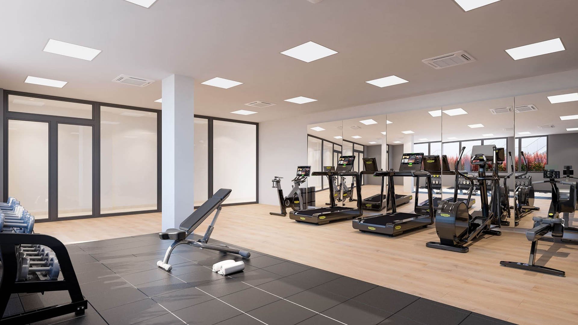Huoneisto JADE Towers, Fuengirola, Malaga, Espanja 2 makuuhuonetta, 71.02 m2 No. 74688