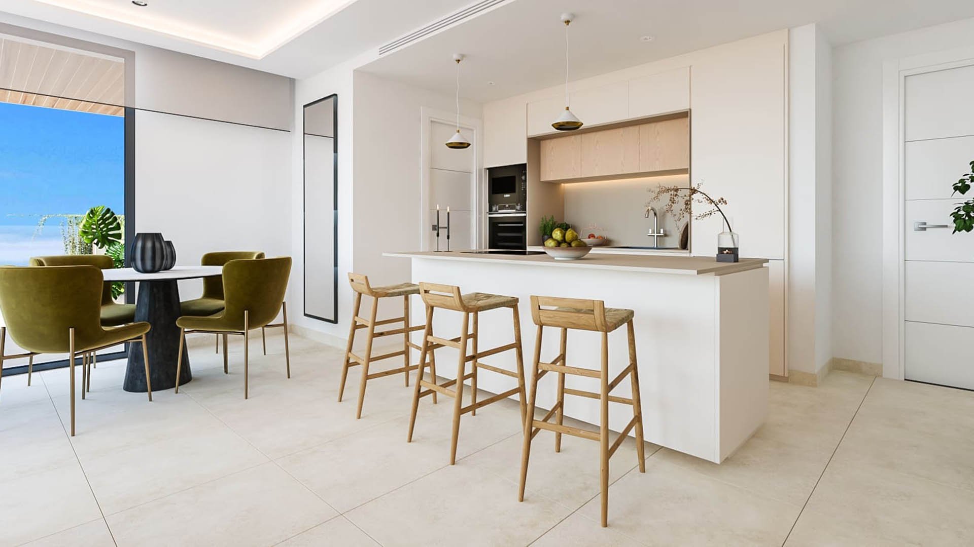 Huoneisto JADE Towers, Fuengirola, Malaga, Espanja 2 makuuhuonetta, 71.02 m2 No. 74688