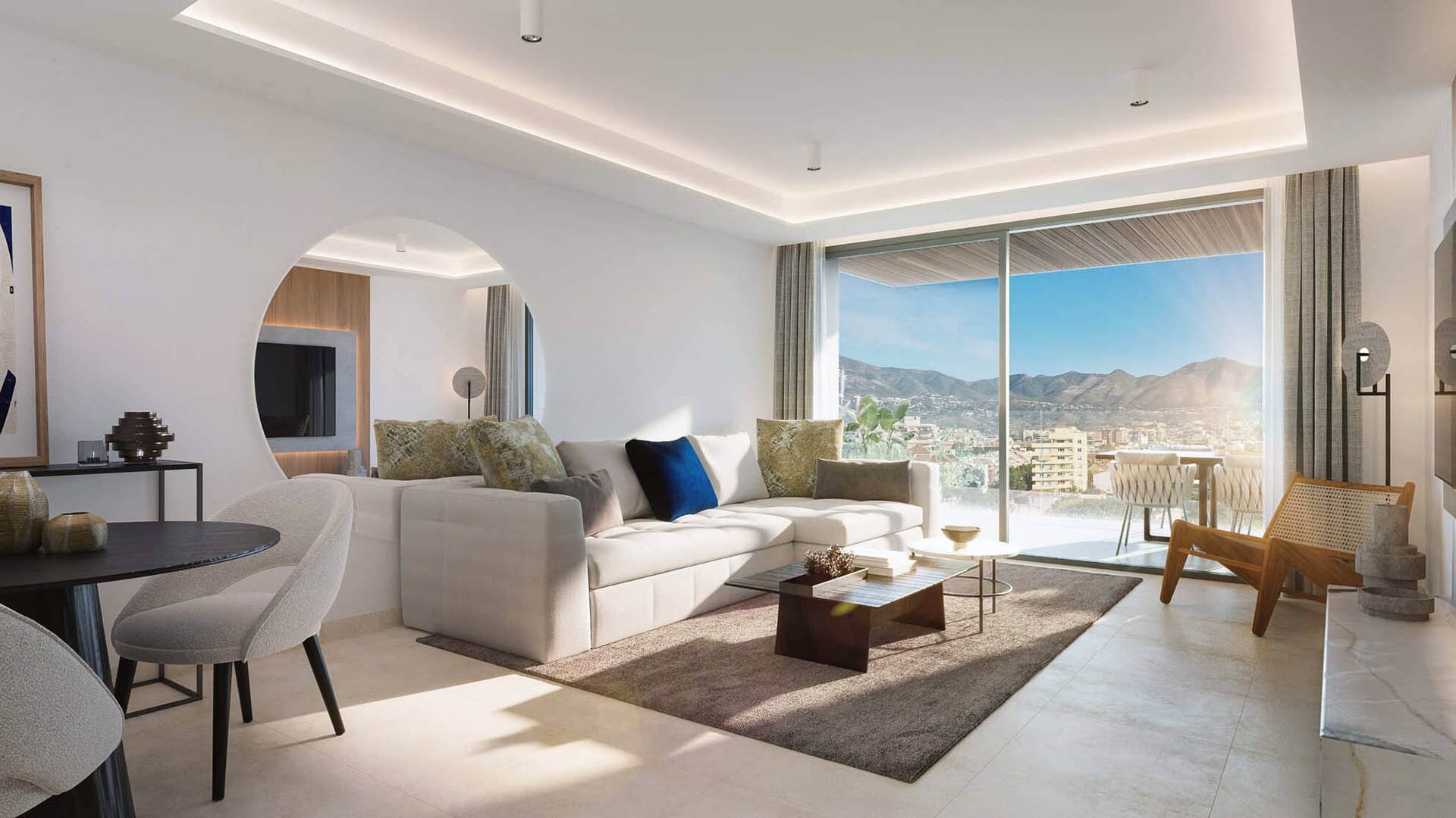 Huoneisto JADE Towers, Fuengirola, Malaga, Espanja 2 makuuhuonetta, 71.02 m2 No. 74688