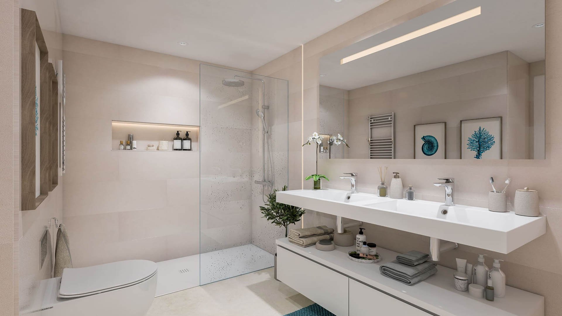 Huoneisto JADE Towers, Fuengirola, Malaga, Espanja 2 makuuhuonetta, 71.02 m2 No. 74688