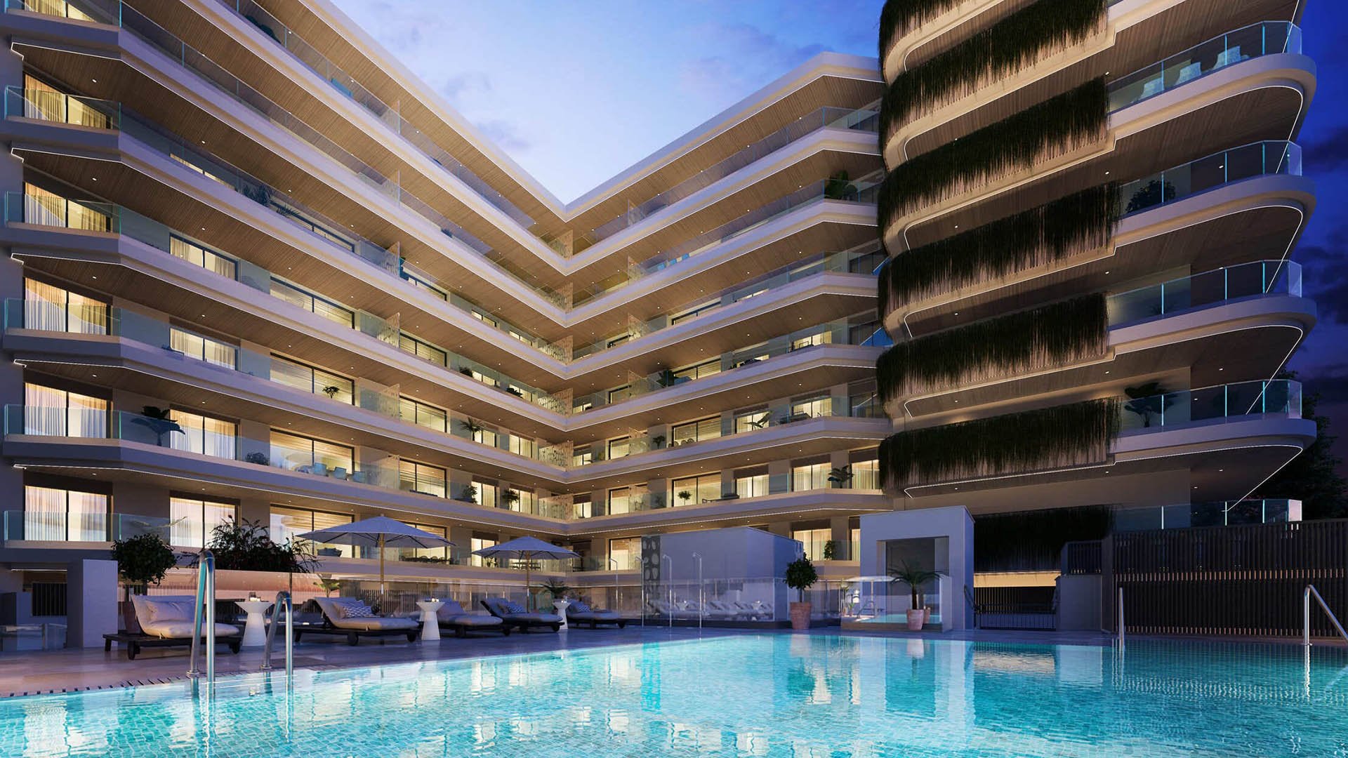 Huoneisto JADE Towers, Fuengirola, Malaga, Espanja 2 makuuhuonetta, 71.02 m2 No. 74688